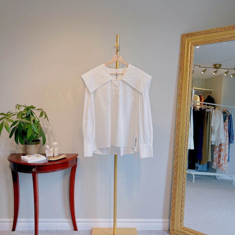 Elegant White Women's Top